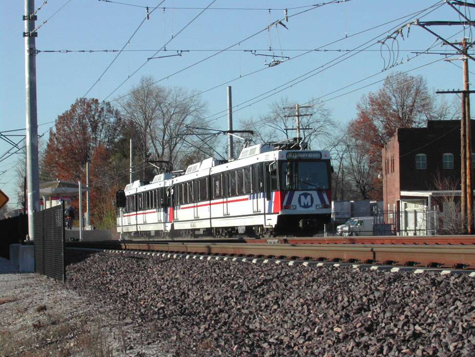 St. Louis Metrolink in Belleville, Illinois